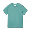 Camiseta Bebe Manga Corta Babybugz - Color Sage Green